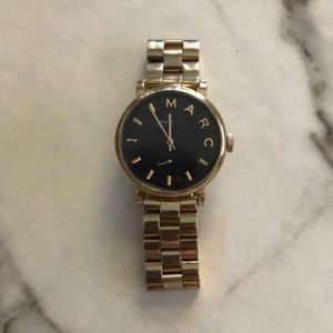 Marc Jacobs Yellow Gold Plated Watch